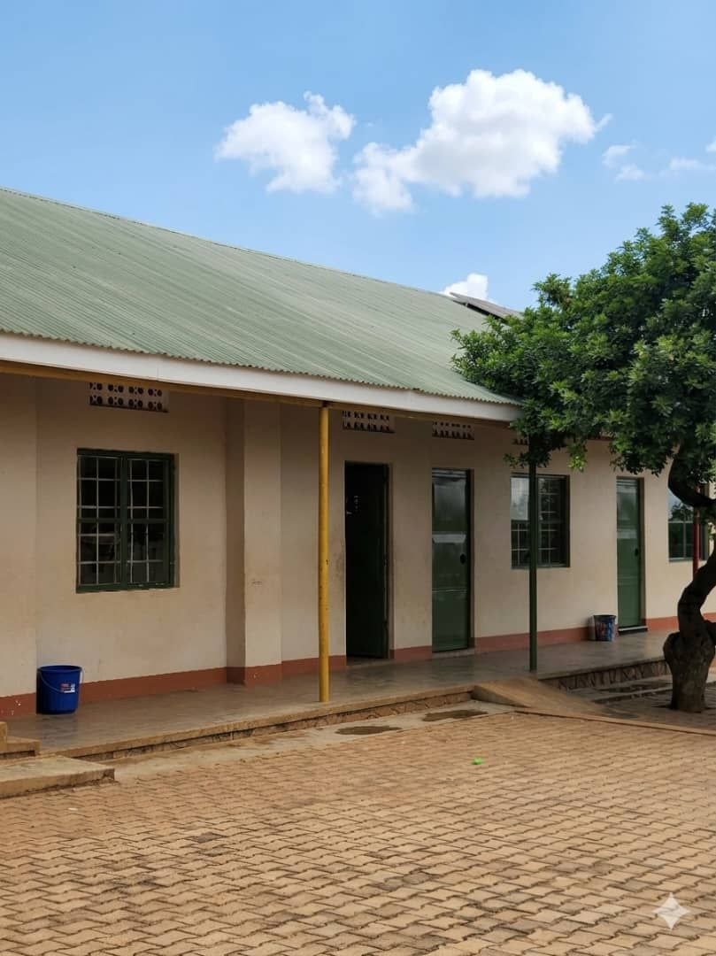 New Hope Primary School building exterior in Bugiri